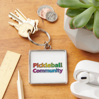 Pickleball-Schlüsselanhänger Schlüsselanhänger