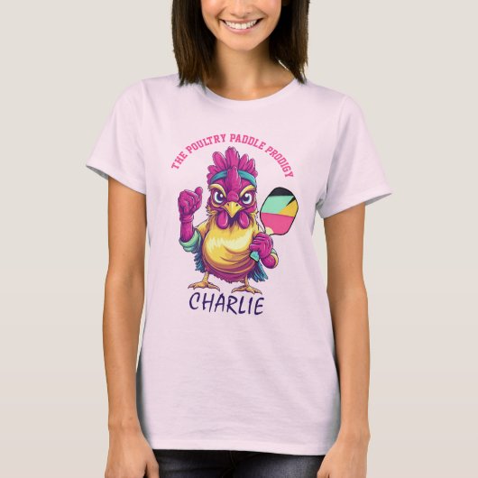 Pickleball Schnabelbrecher T-Shirt (Vorderseite)
