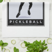 PICKLEBALL SILHOUETTE CLASSIC GESCHIRRTUCH (Gefaltet)