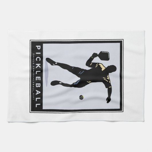 PICKLEBALL SILHOUETTE CLASSIC GESCHIRRTUCH (Horizontal)