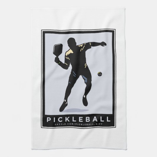 PICKLEBALL SILHOUETTE CLASSIC GESCHIRRTUCH (Vertikal)