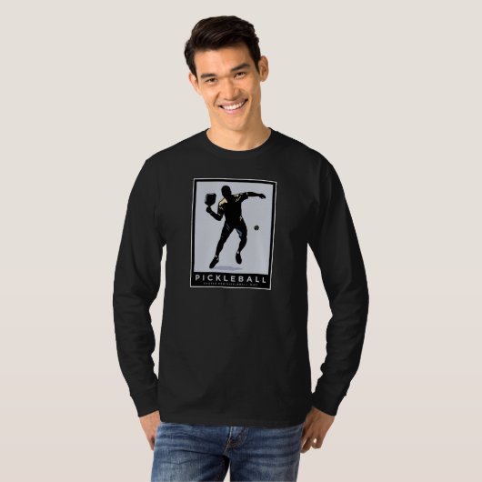 PICKLEBALL SILHOUETTE CLASSIC T-Shirt (Vorne ganz)