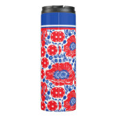 Pickleball Sipper, benutzerdefinierter Text Thermosbecher (Rückseite)