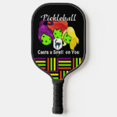 Pickleball Sister Hexen Halloween Schläger (Rückseite)