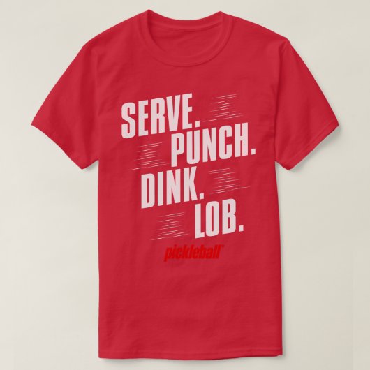 Pickleball Slang T-Shirt (Design vorne)