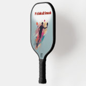 Pickleball Smash Artistic Silhouette Paddle (Links)