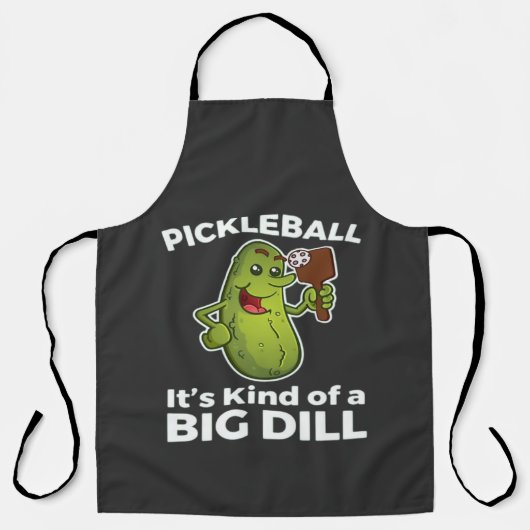 Pickleball so eine große Sache Schürze (Vorderseite)