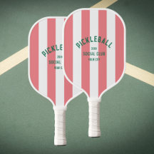 Pickleball Social Club Custom Rosa Cabana Strip