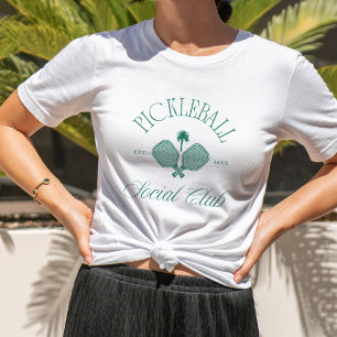 Pickleball Social Club Damen Tri-Blend Shirt