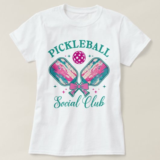 Pickleball Social Club T-Shirt (Design vorne)
