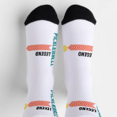 Pickleball Socks-Legende Pro-Enthusiasten Socken (Oben)