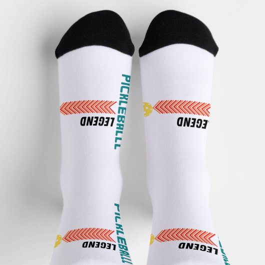 Pickleball Socks-Legende Pro-Enthusiasten Socken (Oben)
