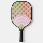 Pickleball Soft Serve? Erdbeereis Pickleball Schläger (Rückseite)