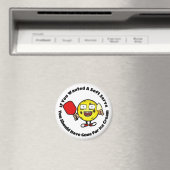 Pickleball Soft Serve Funny Sprichwort Cartoon Magnet (In Situ (Geschirrspüler))