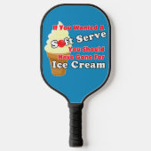 Pickleball Soft Serve? Go for Ice Creme stattdesse Schläger (Vorderseite)