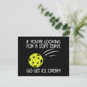 Pickleball Soft Serve Ice Creme Pickle Ball Me (Stehend Vorderseite)