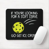 Pickleball Soft Serve Ice Creme Pickle Ball Me Mousepad (Mit Mouse)