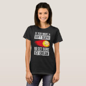 Pickleball Soft Serve Ice Pickleball T-Shirt (Vorne ganz)