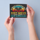 Pickleball Soft Serve Lustiger Sportswitz Flyer (Gruppe)