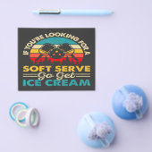 Pickleball Soft Serve Lustiger Sportswitz Flyer (Einzeln)