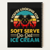 Pickleball Soft Serve Lustiger Sportswitz Planer (Rückseite)