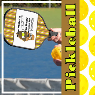 Pickleball Soft Serve? Schokoladencreme Schläger