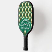 Pickleball Softserv-Eiscreme-Kegel Lustig Grün Schläger (Links)