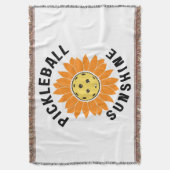 Pickleball-Sonnenschein Decke (Vorderseite Vertikal)