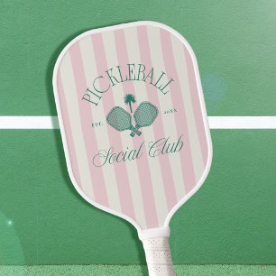 Pickleball-Sozialclub Old Money Ästhetik Paddle