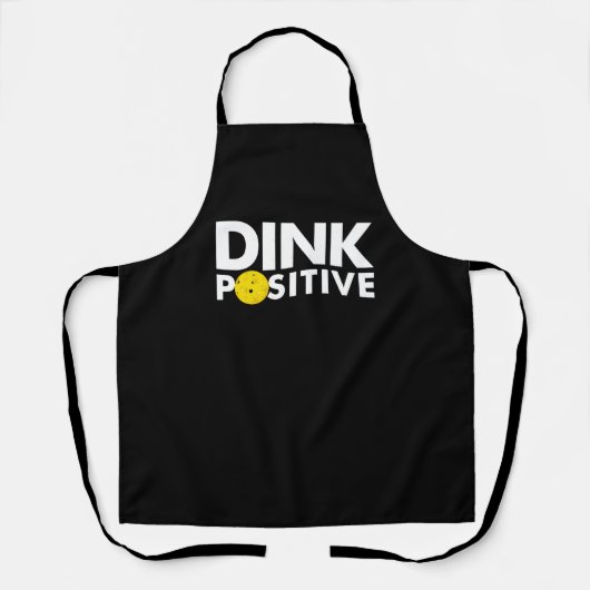 PICKLEBALL SPASS DINK POSITIVE FUNNY PICKLEBALL LO SCHÜRZE (Vorderseite)