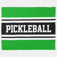 PICKLEBALL Spaß Helle, grüne schwarze Streifen