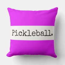 PICKLEBALL Spaß Helle tropisch rosa Streifen