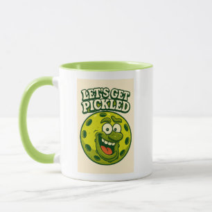 Pickleball-Spaß-Kaffeetasse Tasse