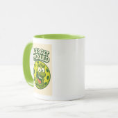 Pickleball-Spaß-Kaffeetasse Tasse (Vorderseite Links)