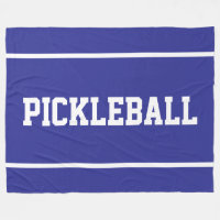 PICKLEBALL Spaß Sportlich Weiße Streifen Auf Tiefb