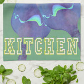 Pickleball Spaß Wir trinken im Küchentuch (Gefaltet)