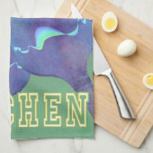 Pickleball Spaß Wir trinken im Küchentuch (Viertel Falte)