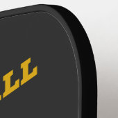 Pickleball Speedball-Spieler mit Geschwindigkeit Pickleball Schläger (Linke Seite)