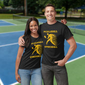 Pickleball Speedball-Spieler mit Geschwindigkeit T-Shirt