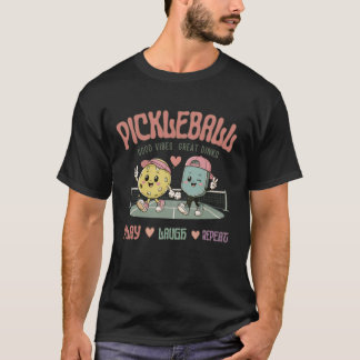 Pickleball Spiel Lachen Wiederholen | Cute Kawaii T-Shirt