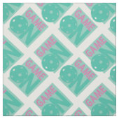 Pickleball: Spiel weiter! Stoff (Muster)