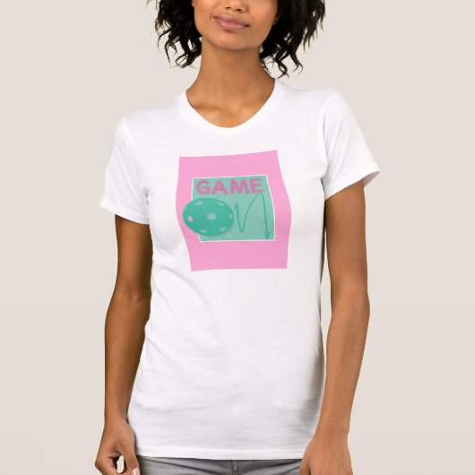 Pickleball - Spiel weiter! T-Shirt (Vorderseite)