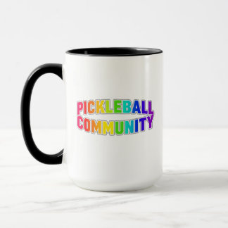 Pickleball-Spiele-Tasse. Tasse