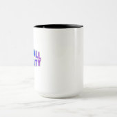 Pickleball-Spiele-Tasse. Tasse (Zentrum)