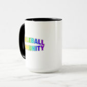 Pickleball-Spiele-Tasse. Tasse (Vorderseite Links)