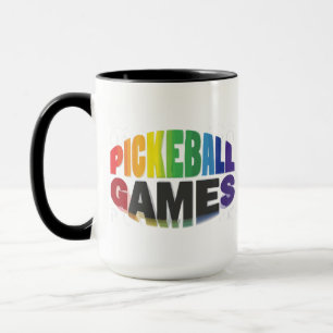 Pickleball-Spiele-Tasse. Tasse