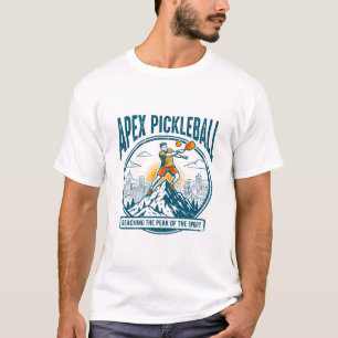 Pickleball-Spieler erreicht den Berggipfel Skyli T-Shirt
