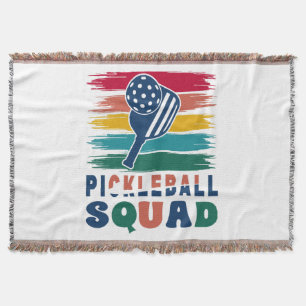 Pickleball Spieler Geschenkidee Decke