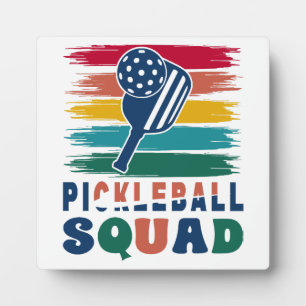 Pickleball Spieler Geschenkidee Fotoplatte