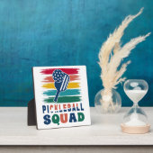 Pickleball Spieler Geschenkidee Fotoplatte (InSitu)